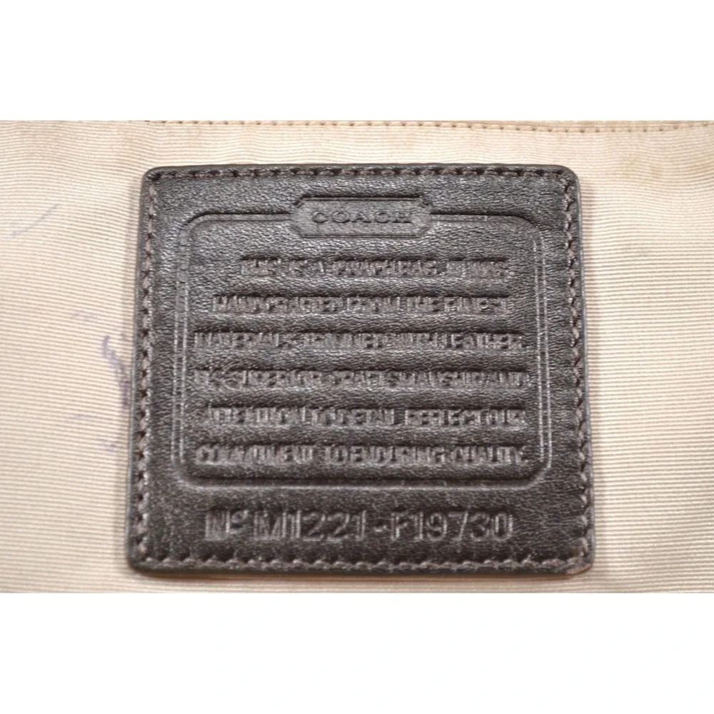 Coach‎ Signature Metallic Shoulder Bag Crossbody M1221-F19730 Crossbody Strap